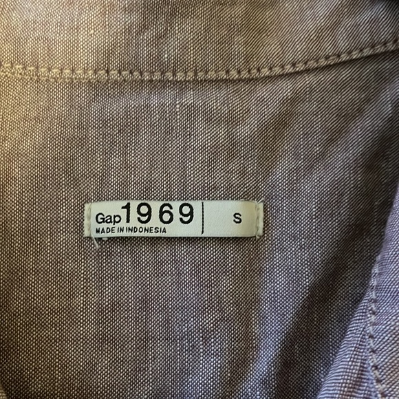 Gap 1969 distressed purple dress size small - Picture 3 of 6